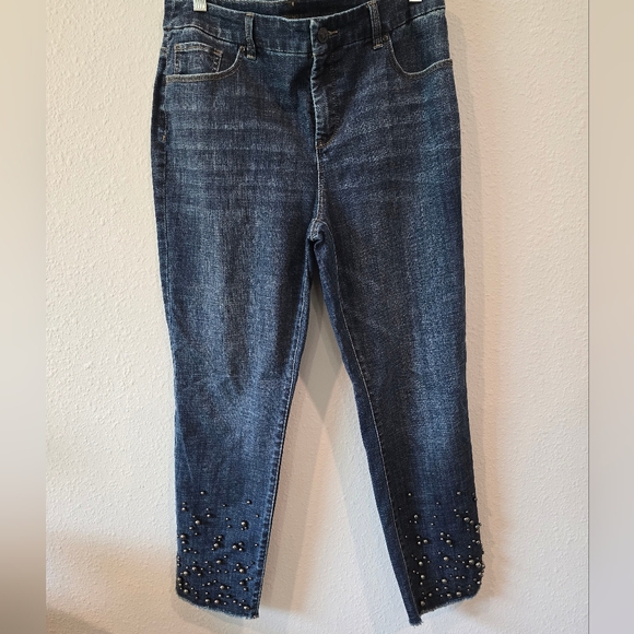 Chicos so slimming girlfriend slim leg ankle jeans - Picture 1 of 6